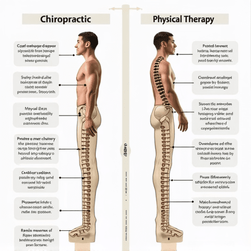 Chiropractic vs. Physical Therapies