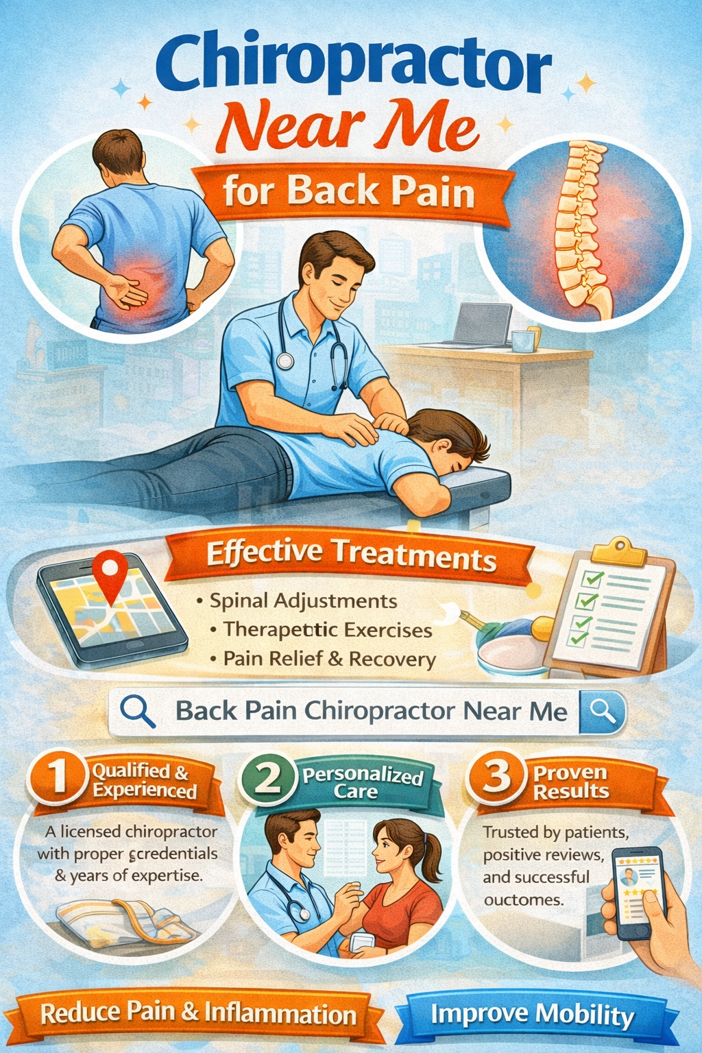 Home 12 Chiropractor Near Me for Back Pain